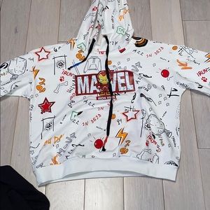 marvel hoodie(iron man)